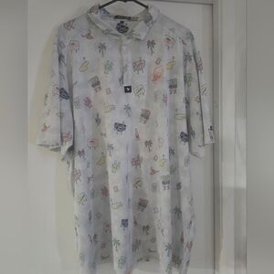 Limited Edition Bad Birdie And Waste Management Phoenix Open 3XL Golf Polo